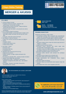 Merger dan Akusisi Training