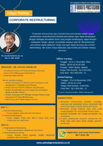 Corporate Restructuring Training