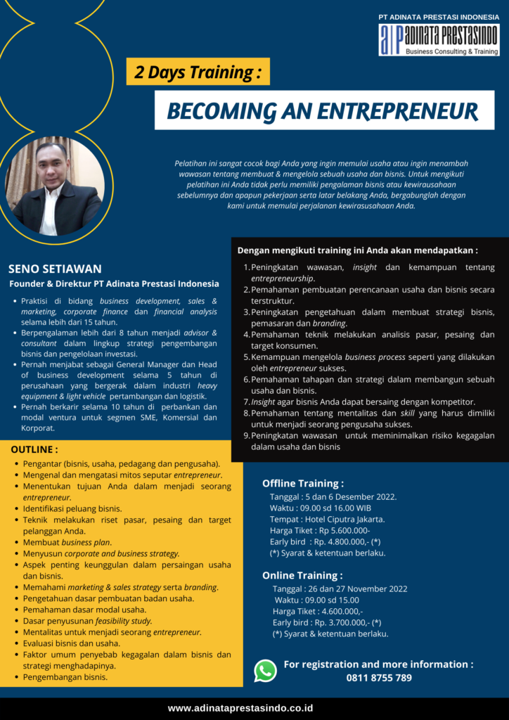 becoming an entrepreneur