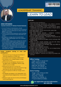 Learn to Lead Training