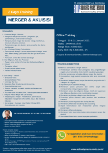 Merger dan Akuisisi Training